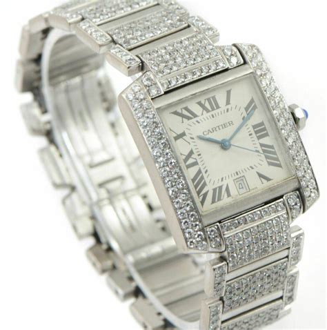 cartier tank francaise misure|cartier tank francaise with diamonds.